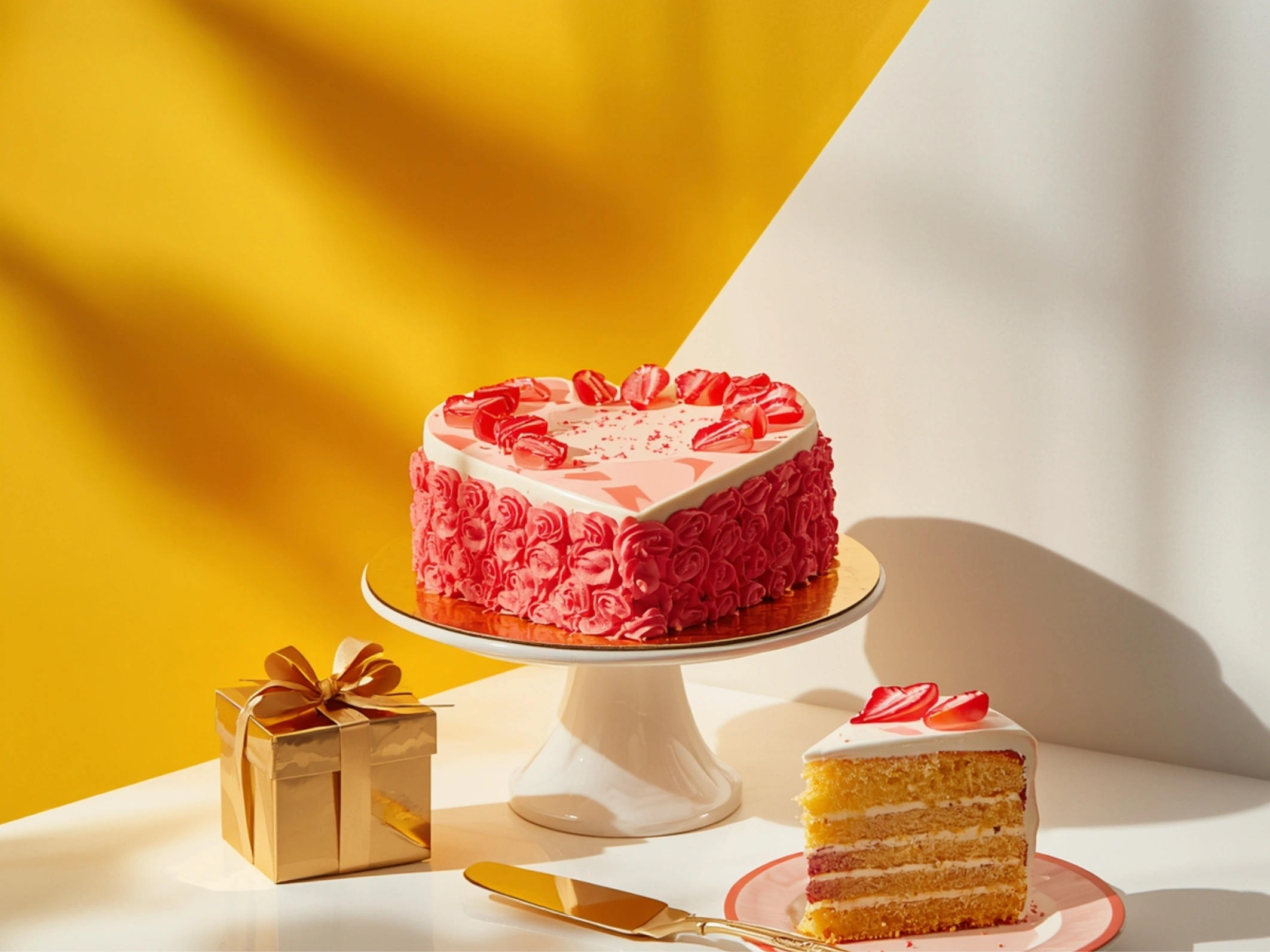 HEART sHAPED CAKES